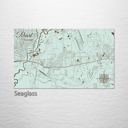 Pearl, Mississippi Street Map