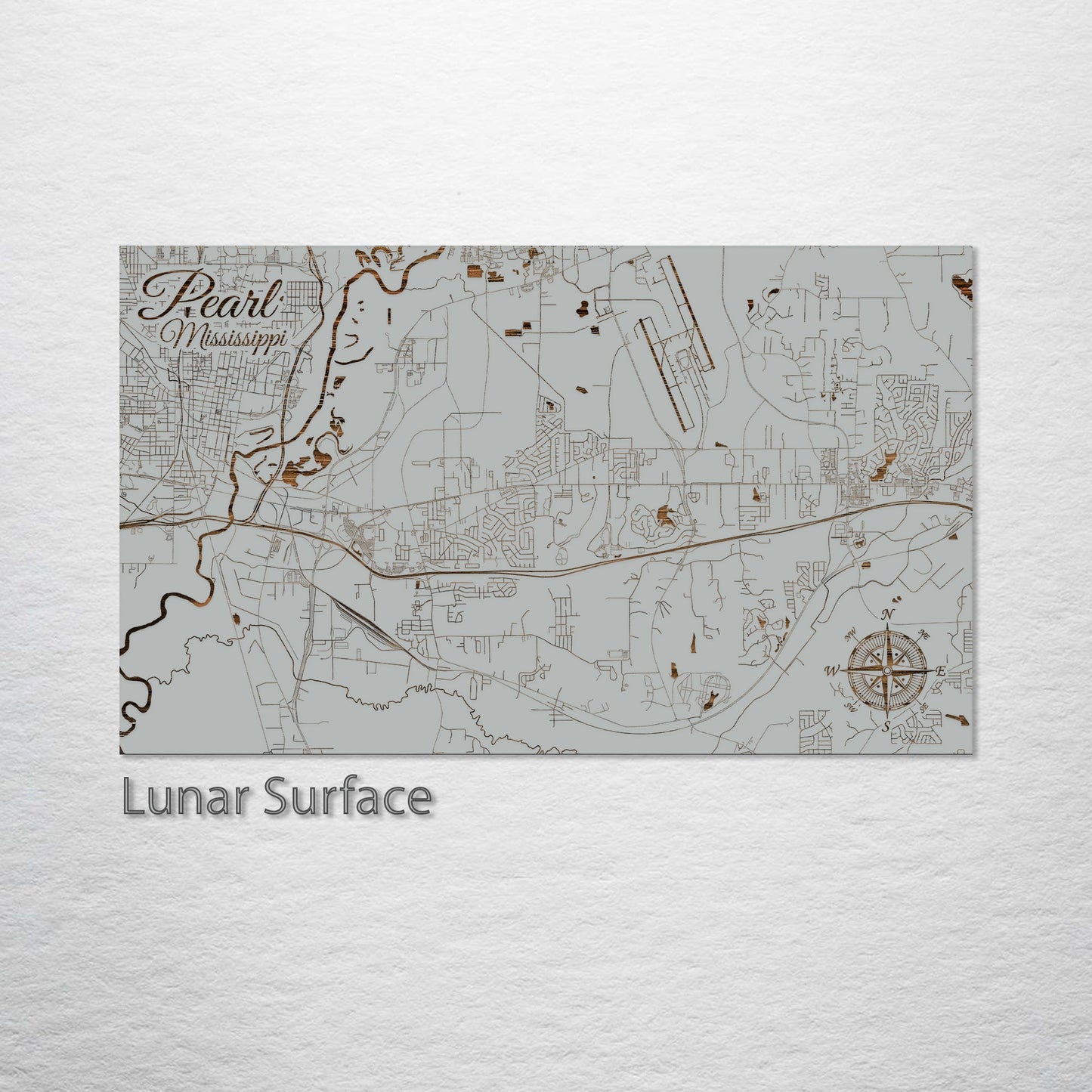 Pearl, Mississippi Street Map