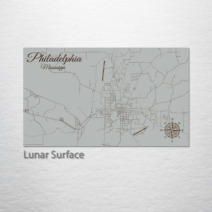 Philadelphia, Mississippi Street Map