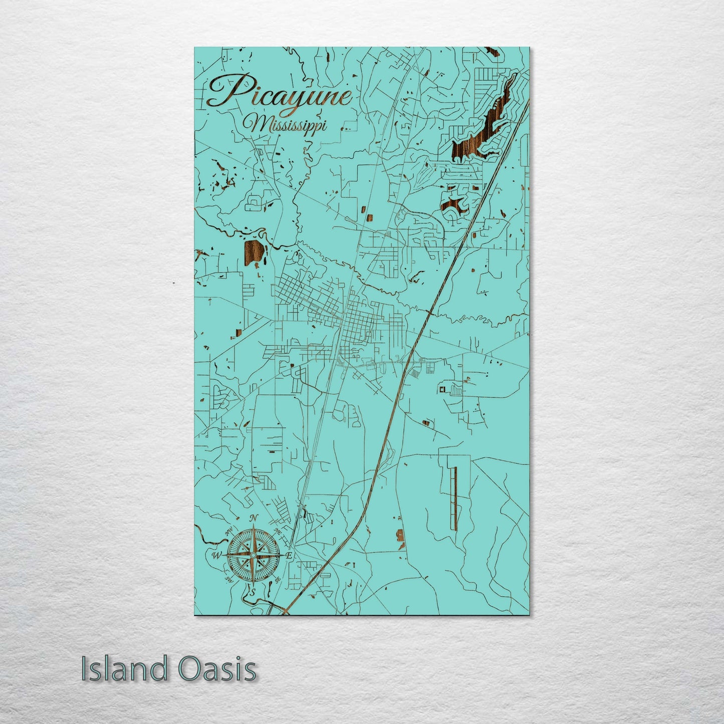 Picayune, Mississippi Street Map