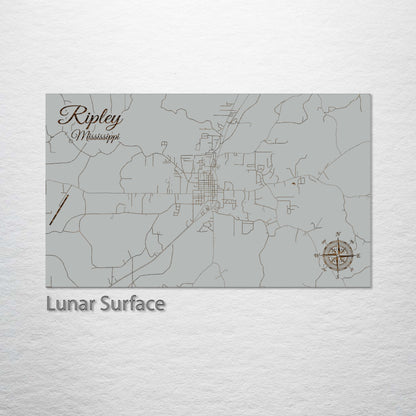 Ripley, Mississippi Street Map