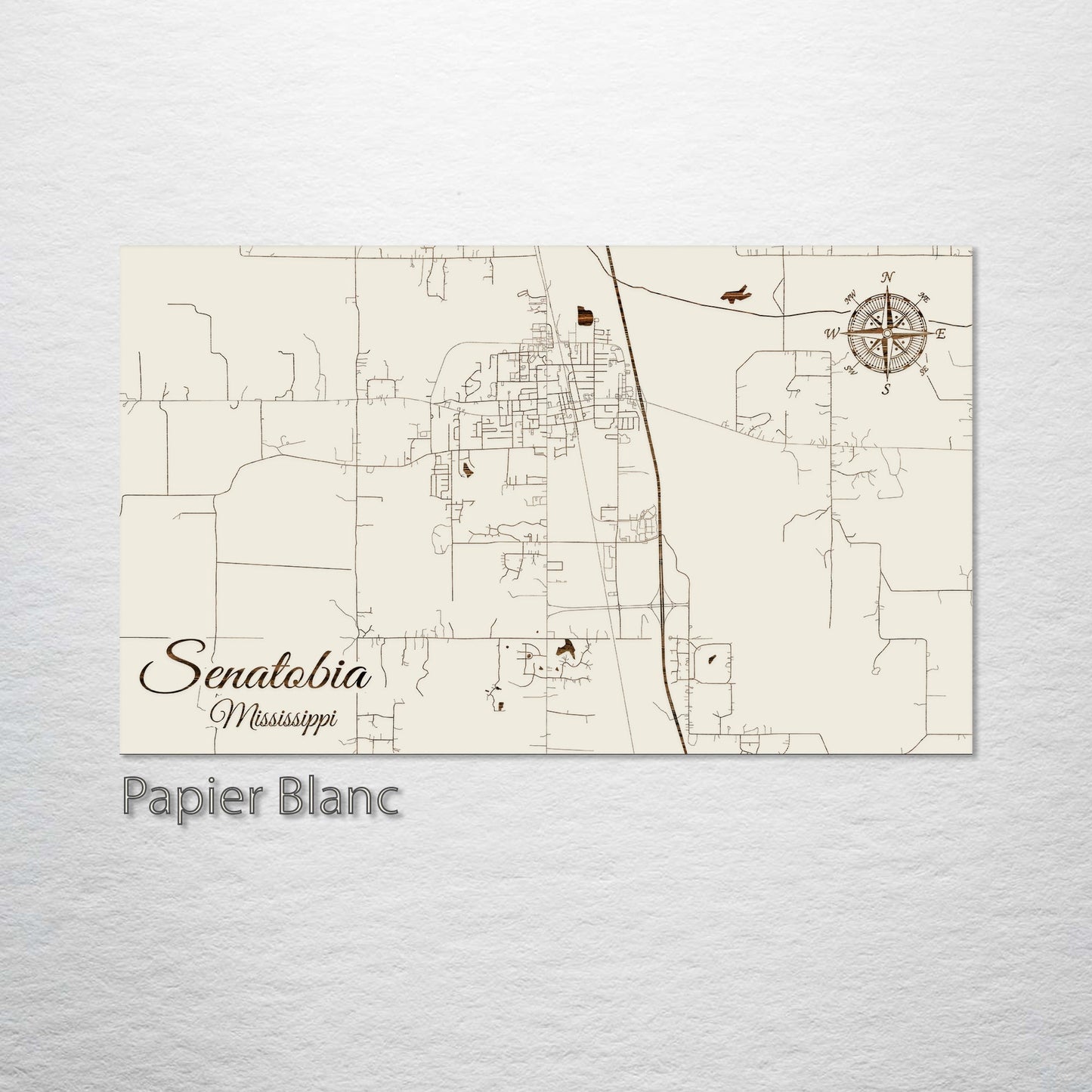 Senatobia, Mississippi Street Map