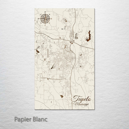 Tupelo, Mississippi Street Map