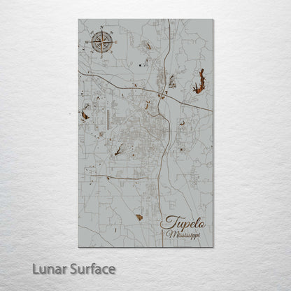 Tupelo, Mississippi Street Map
