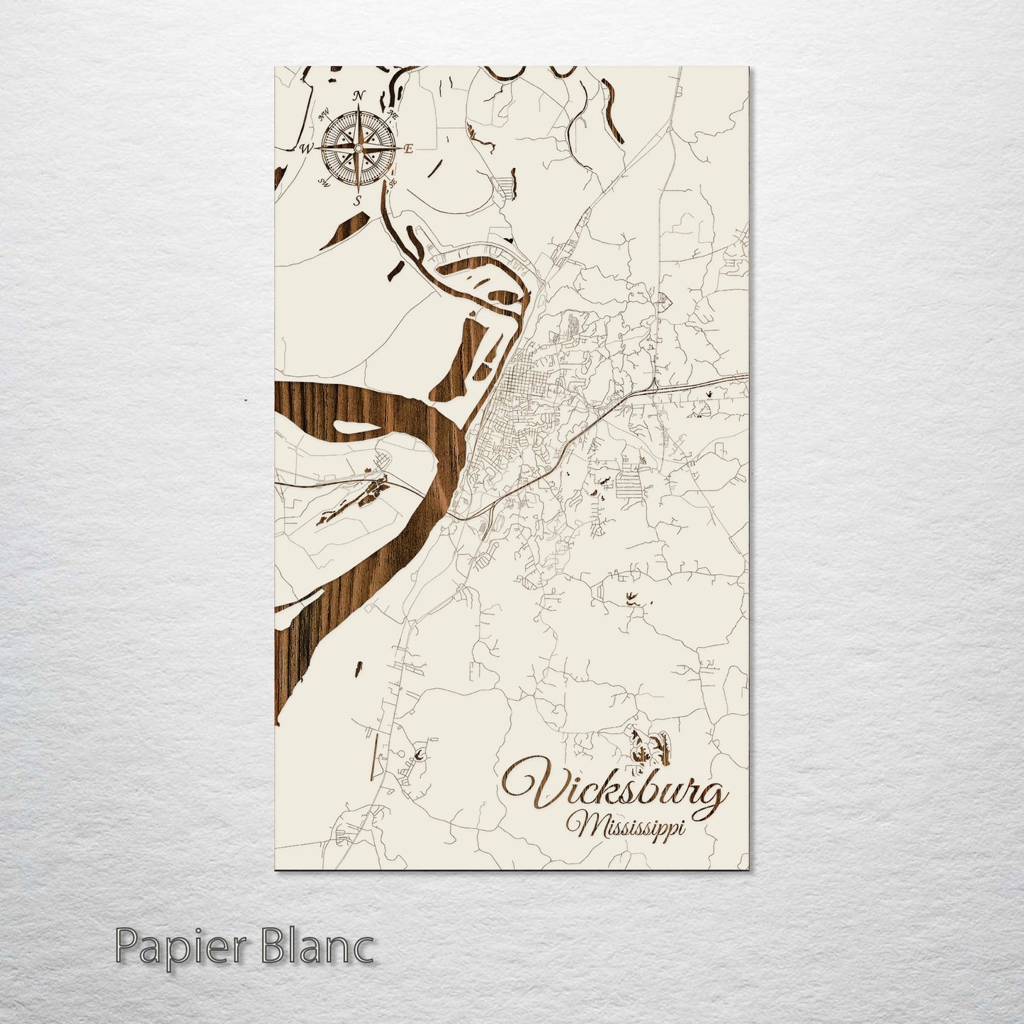 Vicksburg, Mississippi Street Map