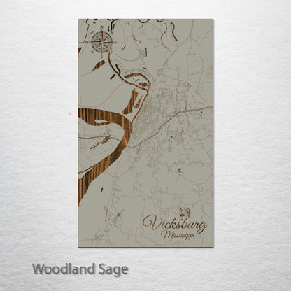 Vicksburg, Mississippi Street Map