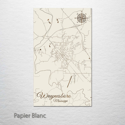 Waynesboro, Mississippi Street Map