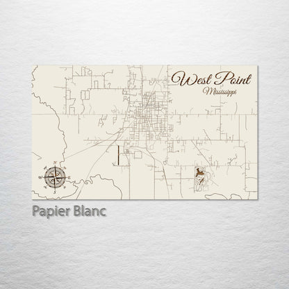 West Point, Mississippi Street Map