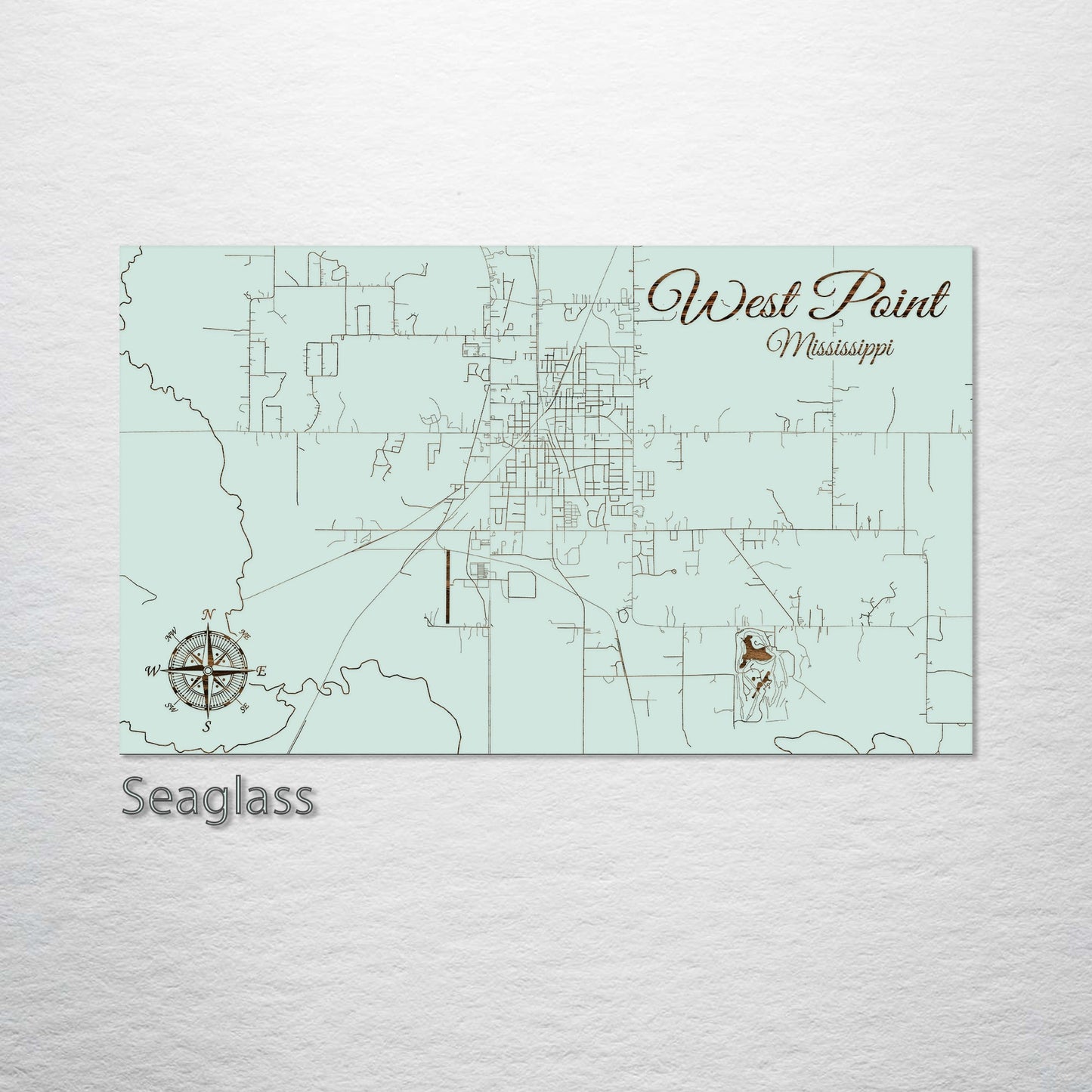 West Point, Mississippi Street Map