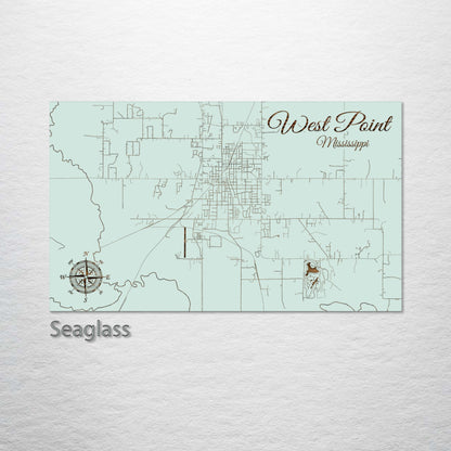 West Point, Mississippi Street Map