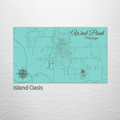 West Point, Mississippi Street Map