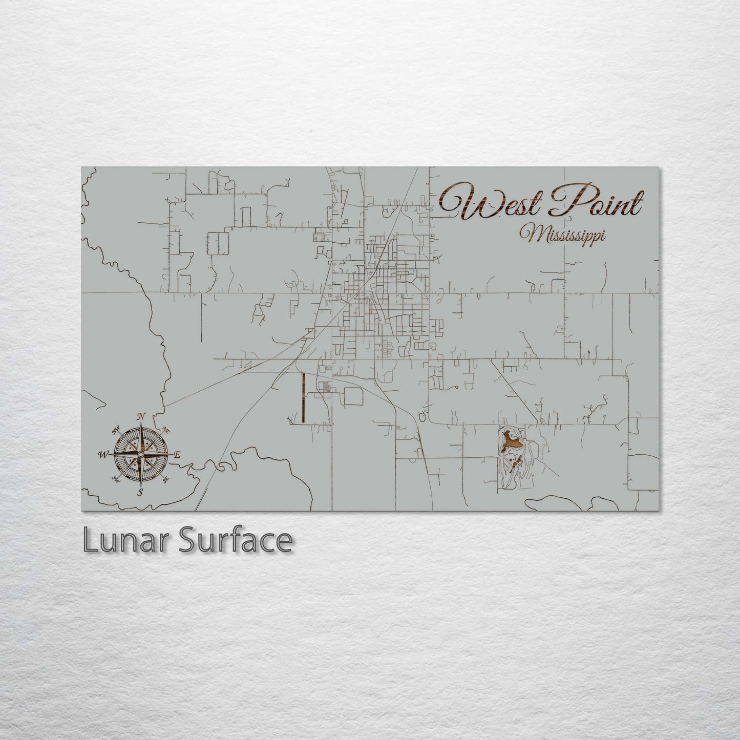 West Point, Mississippi Street Map