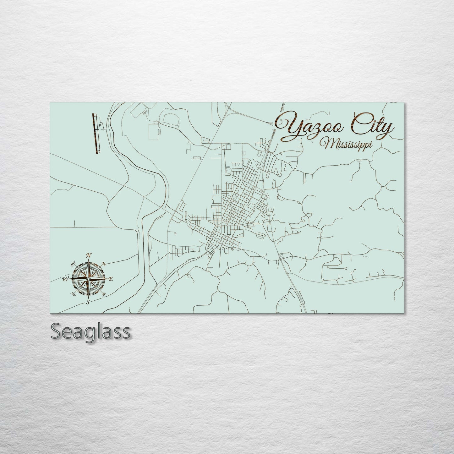 Yazoo City, Mississippi Street Map