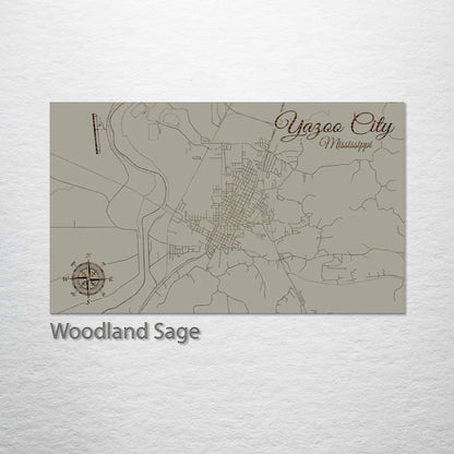 Yazoo City, Mississippi Street Map