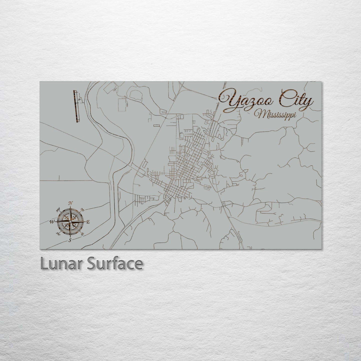 Yazoo City, Mississippi Street Map