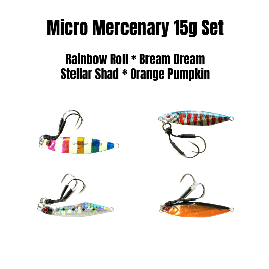 Submission Jigs - Micro Sumo and Mercenary - Slow Pitch Jigs - 4 Packs