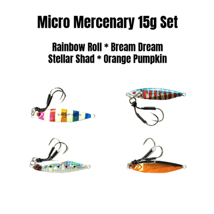 Submission Jigs - Micro Mercenary - Slow Pitch Jigs - 4 Packs