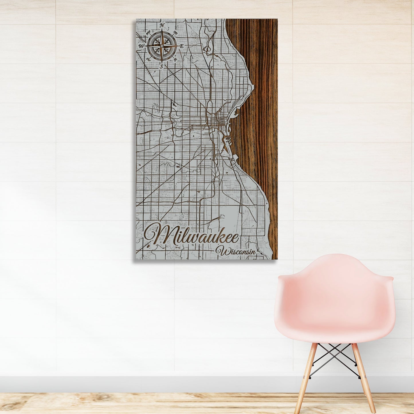 Milwaukee, Wisconsin Street Map