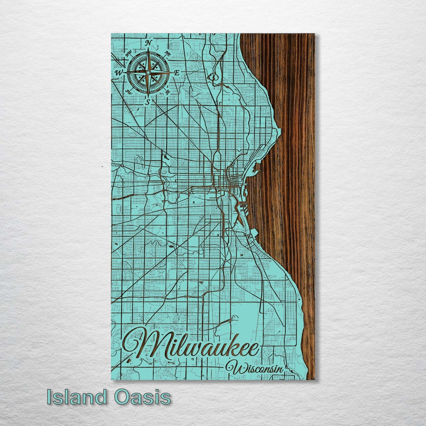 Milwaukee, Wisconsin Street Map