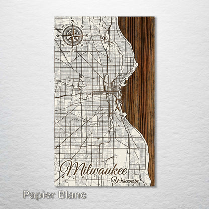 Milwaukee, Wisconsin Street Map
