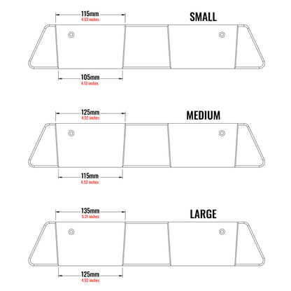 Vail Ski Display | Minimalist Wood Rack | Large