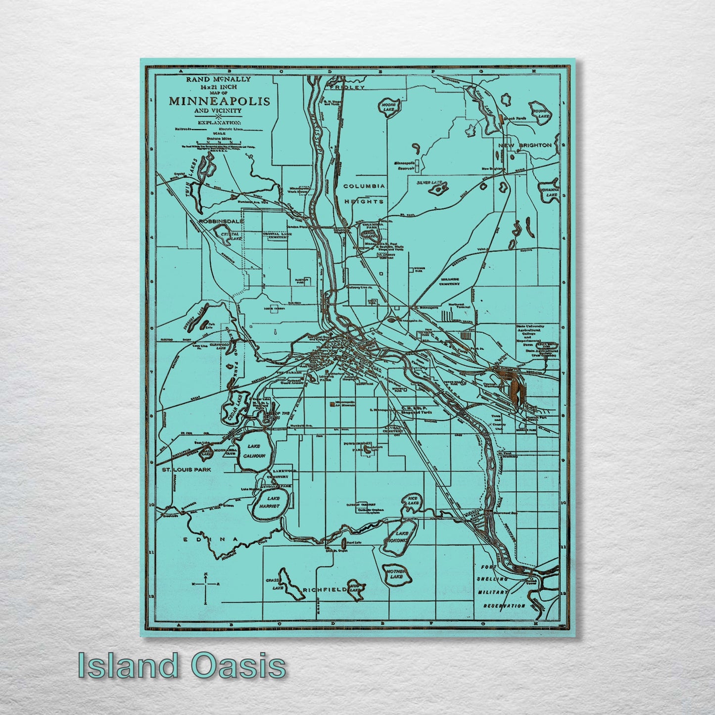 Minneapolis, Minnesota and its Vicinity 1924