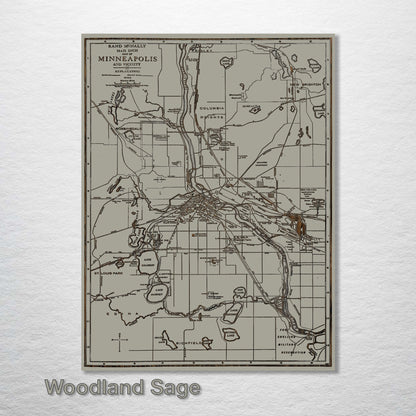 Minneapolis, Minnesota and its Vicinity 1924