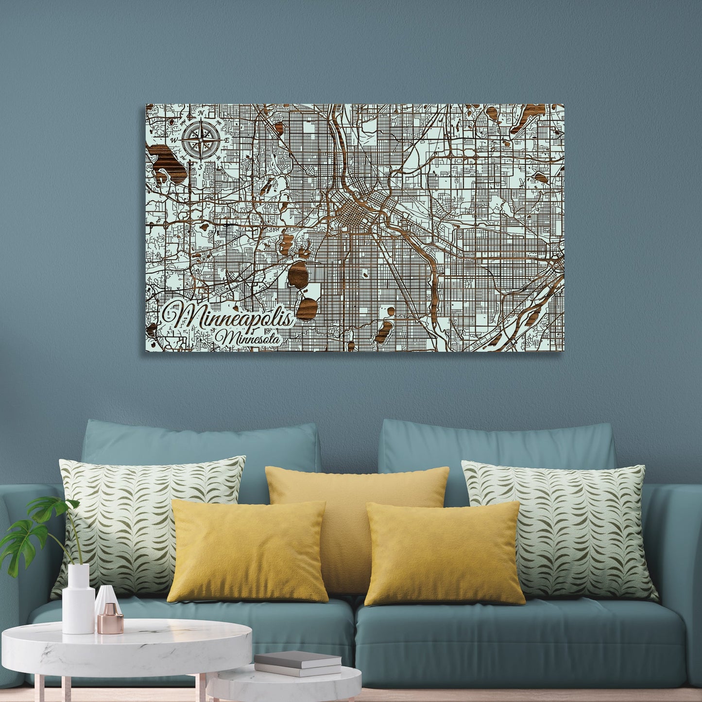 Minneapolis, Minnesota Street Map