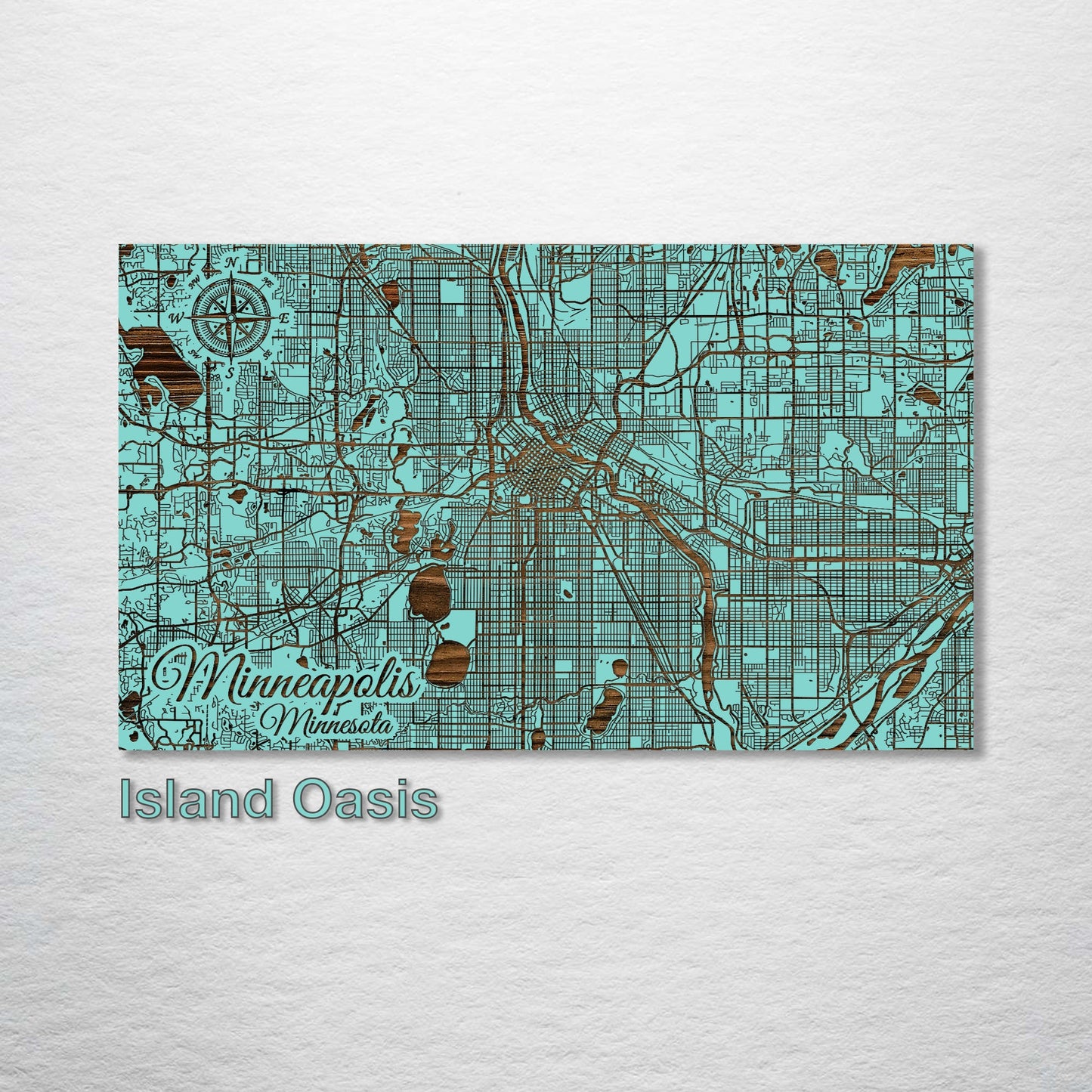 Minneapolis, Minnesota Street Map