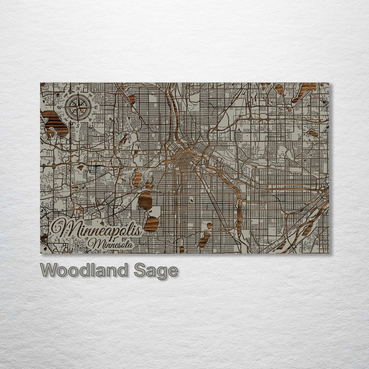 Minneapolis, Minnesota Street Map