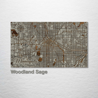 Minneapolis, Minnesota Street Map