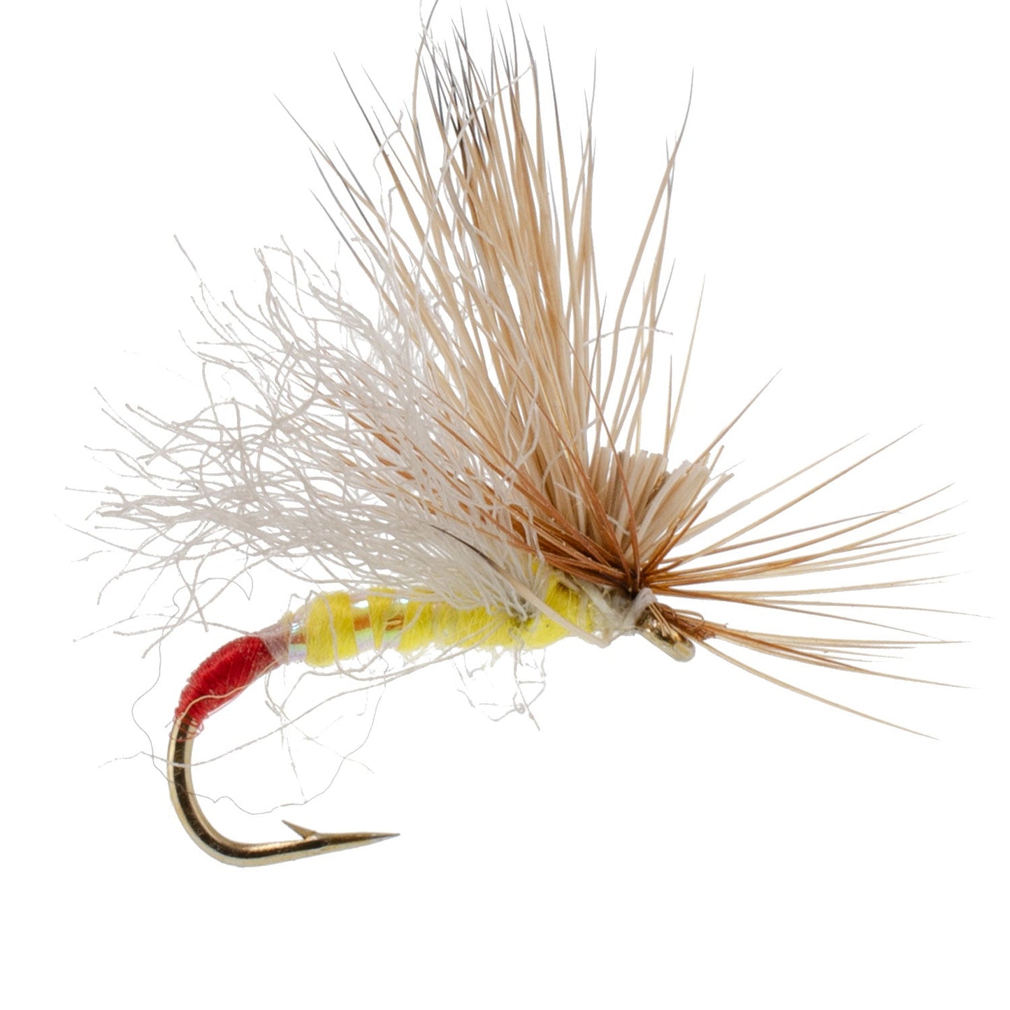 Yellow Sally Missing Link Stonefly - 6 Flies Hook Size 14