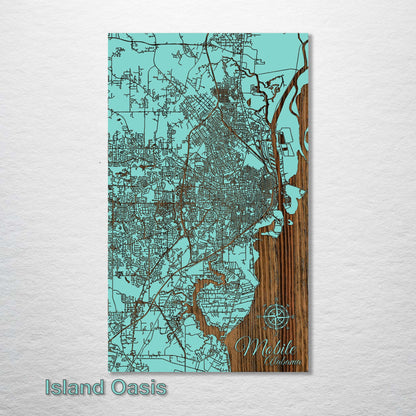 Mobile, Alabama Street Map