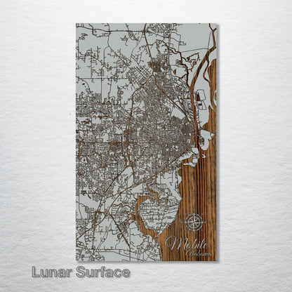 Mobile, Alabama Street Map