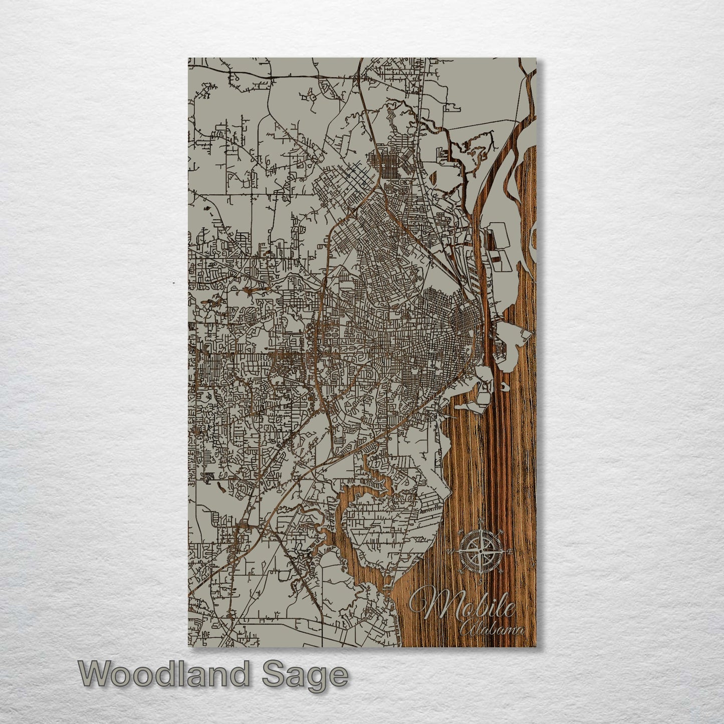 Mobile, Alabama Street Map