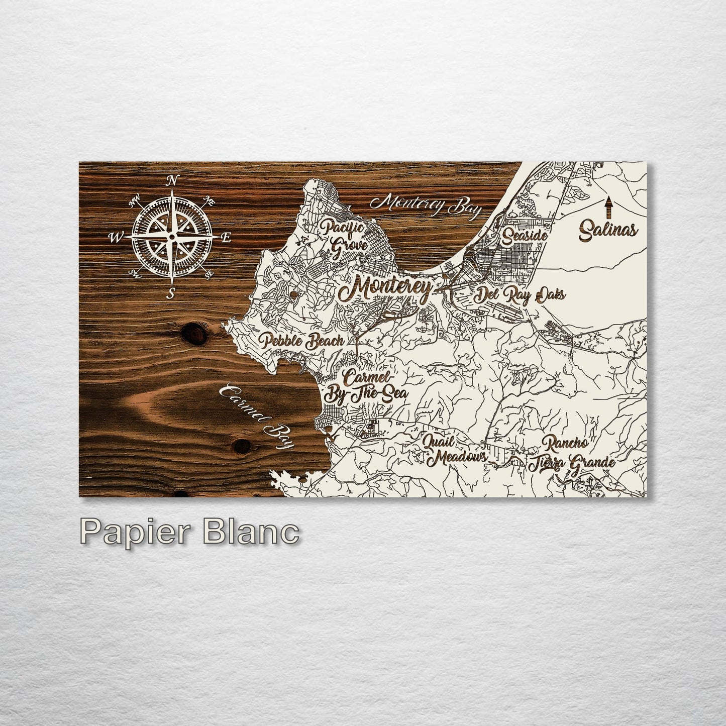 Monterey, California Whimsical Map