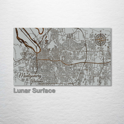 Montgomery, Alabama Street Map