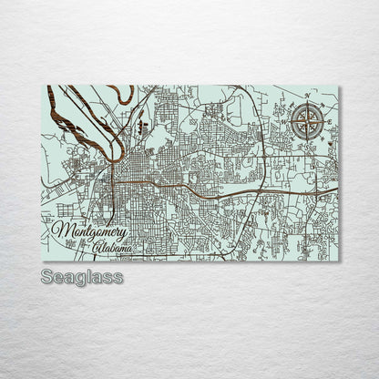 Montgomery, Alabama Street Map