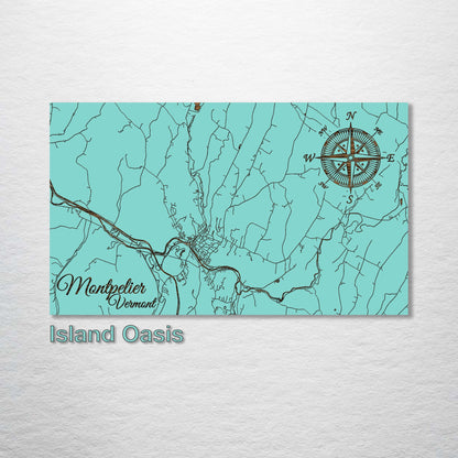 Montpelier, Vermont Street Map