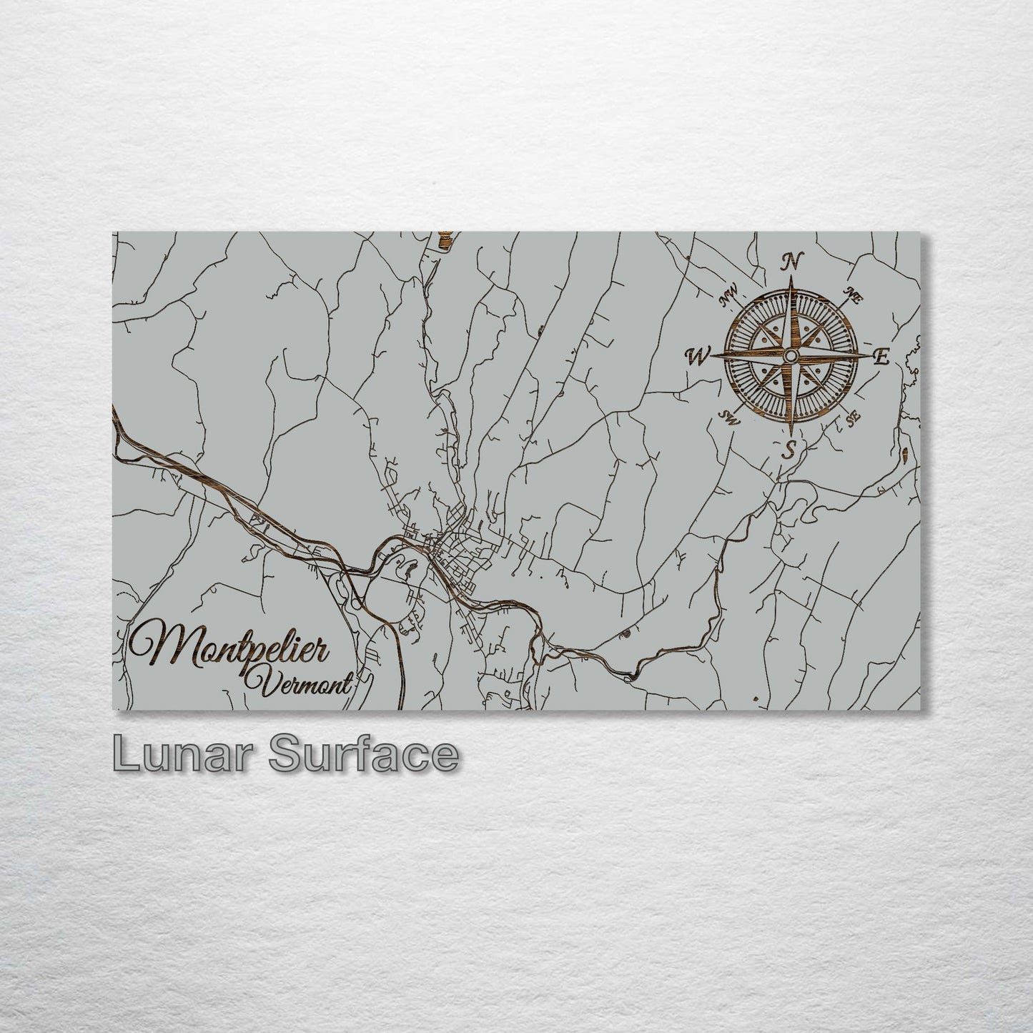 Montpelier, Vermont Street Map