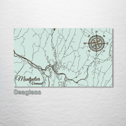 Montpelier, Vermont Street Map