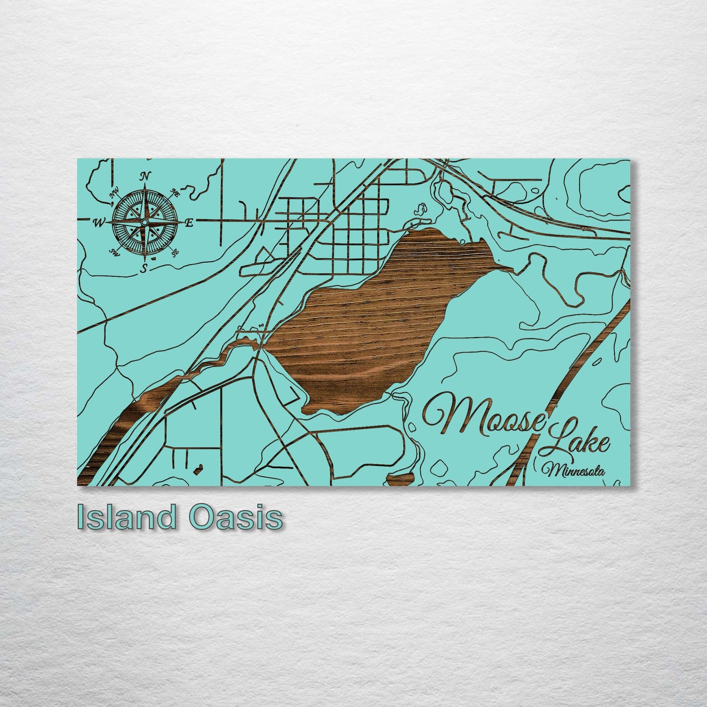 Moose Lake, Minnesota Map