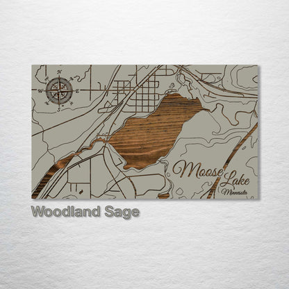 Moose Lake, Minnesota Map