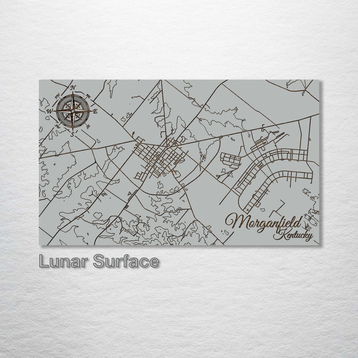 Morganfield, Kentucky Street Map