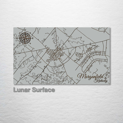 Morganfield, Kentucky Street Map