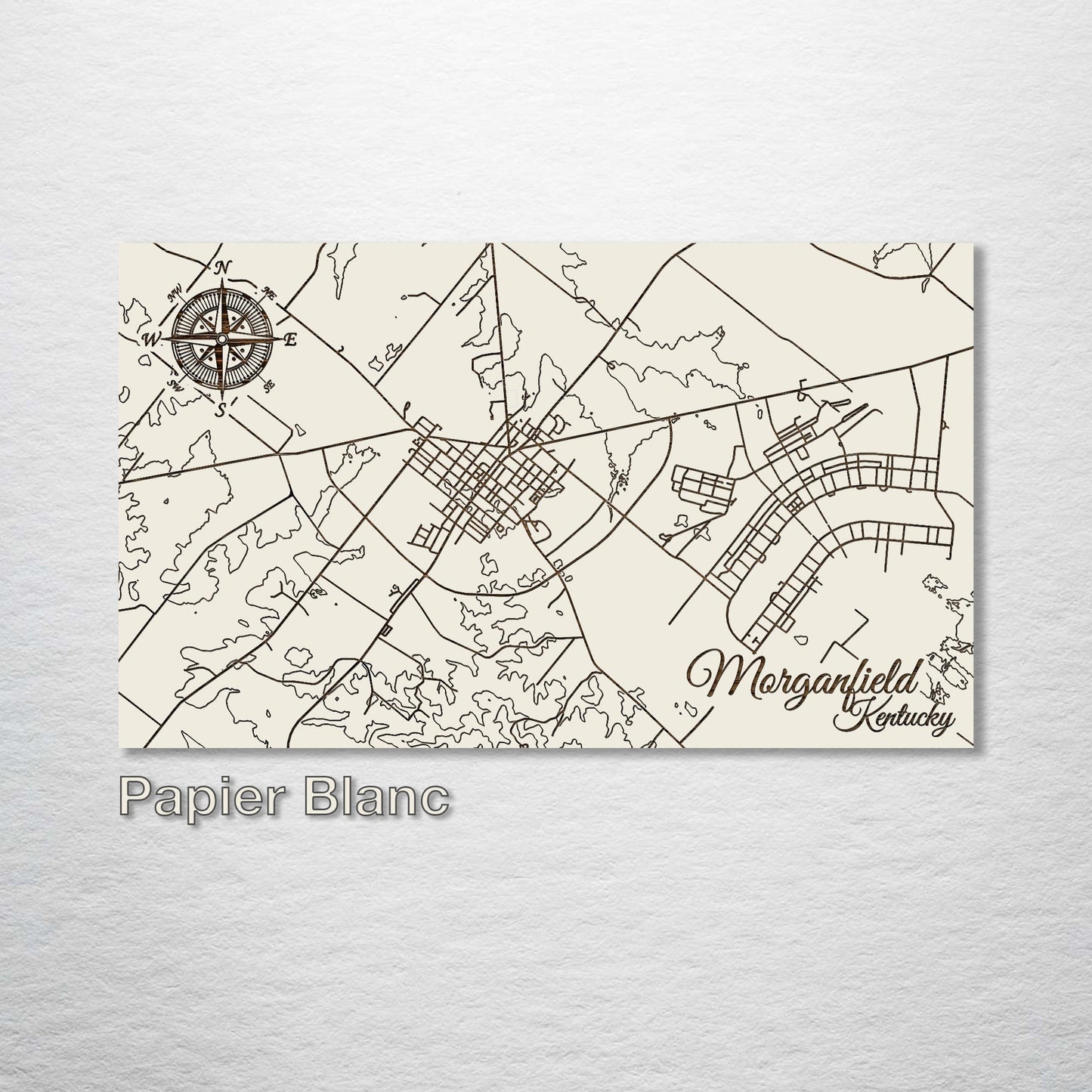 Morganfield, Kentucky Street Map