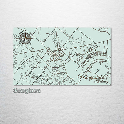 Morganfield, Kentucky Street Map