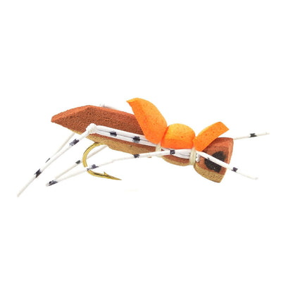 Basics Collection - Foam Hoppers Assortment - 10 Flies - Size 10