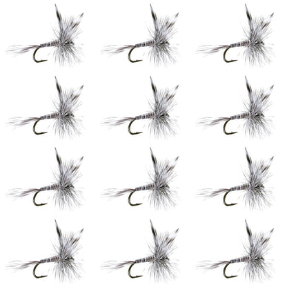 Mosquito Classic Trout Dry Fly - 12 Flies Size 20