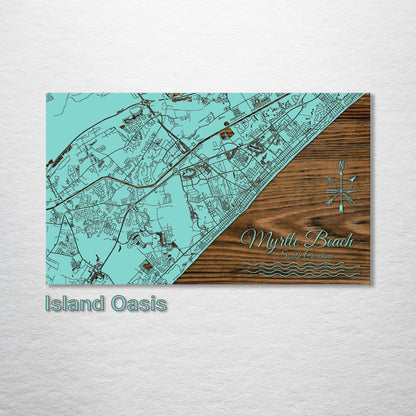 Myrtle Beach, South Carolina Street Map